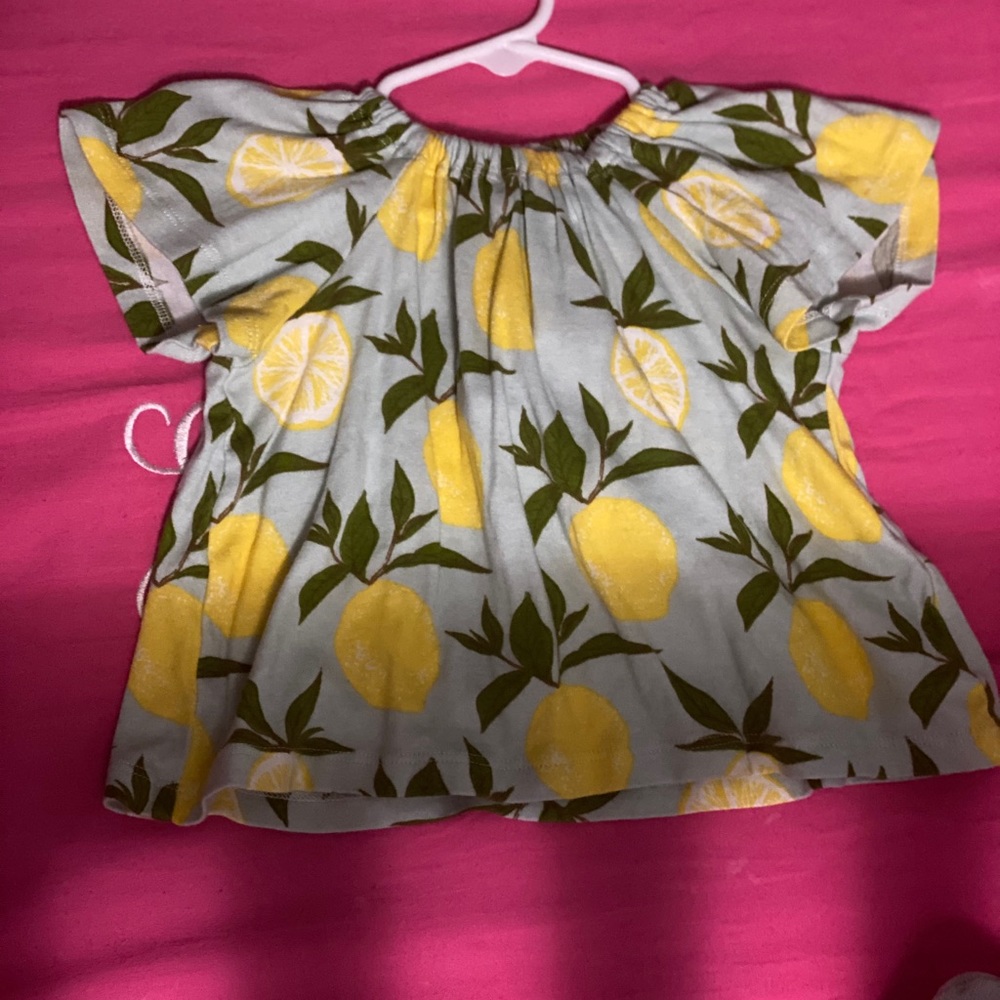 Boutique top and bloomer set